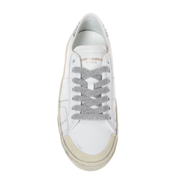 SAINT LAURENT COURT CLASSIC SL/37 SNEAKERS Size 37 - Picture 3 of 11